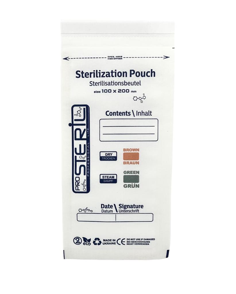 Sterilization Pouches PROSTERIL 100*200 White (universal)