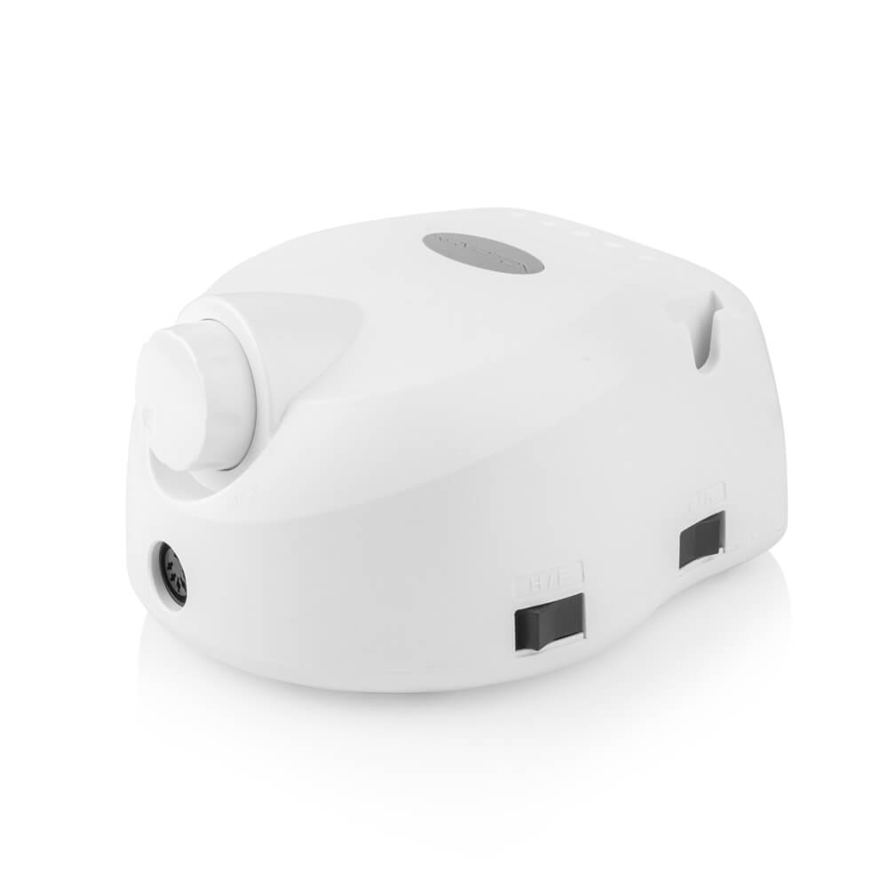 KRYPTON XPS-400 WHITE/GRAY Nail Drill for 65 watts. and 40,000 rpm. for manicure and pedicure