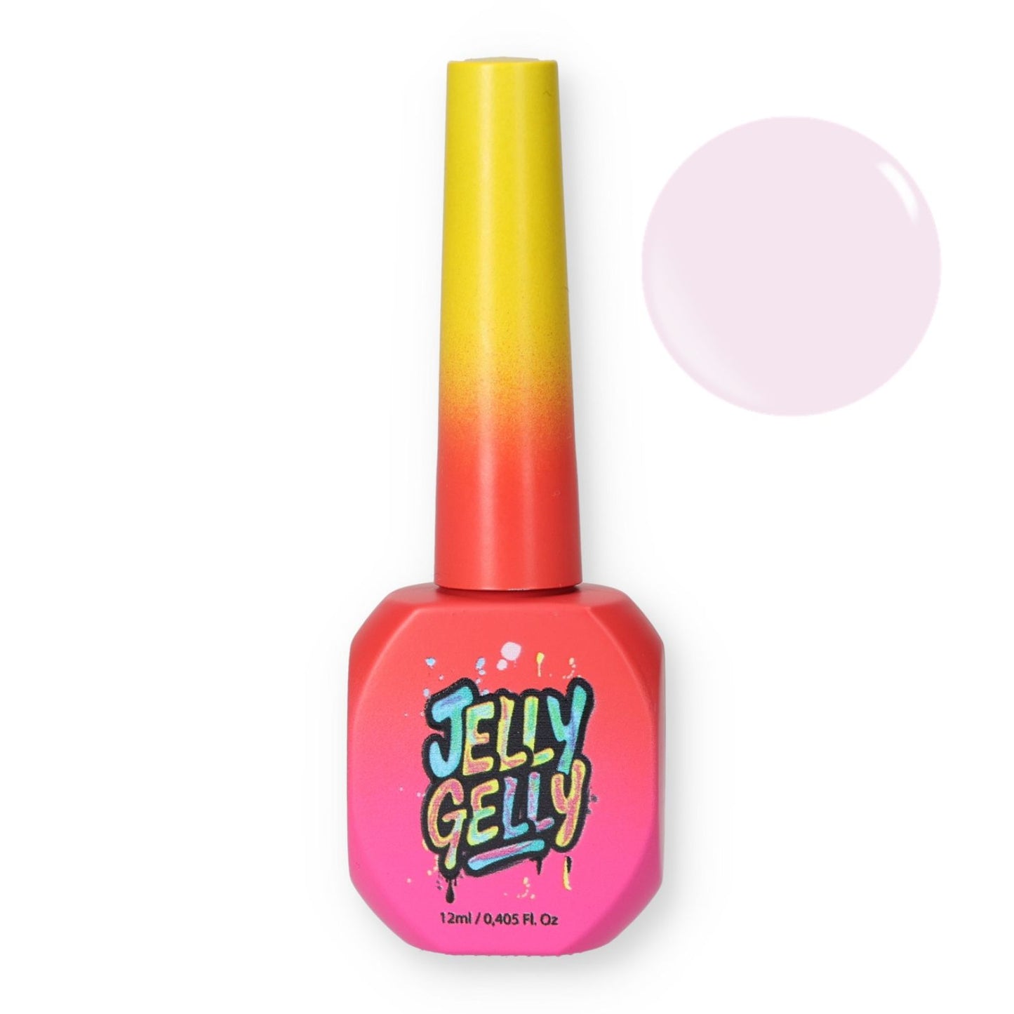 Jelly Gelly Bottle Gel Milky Pink 12 ml