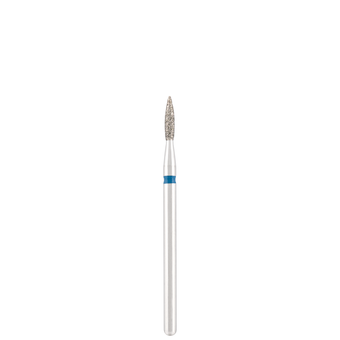 Divinity Diamond bit "flame" sharp blue, L- 8,0 mm., Ø1,8 mm.