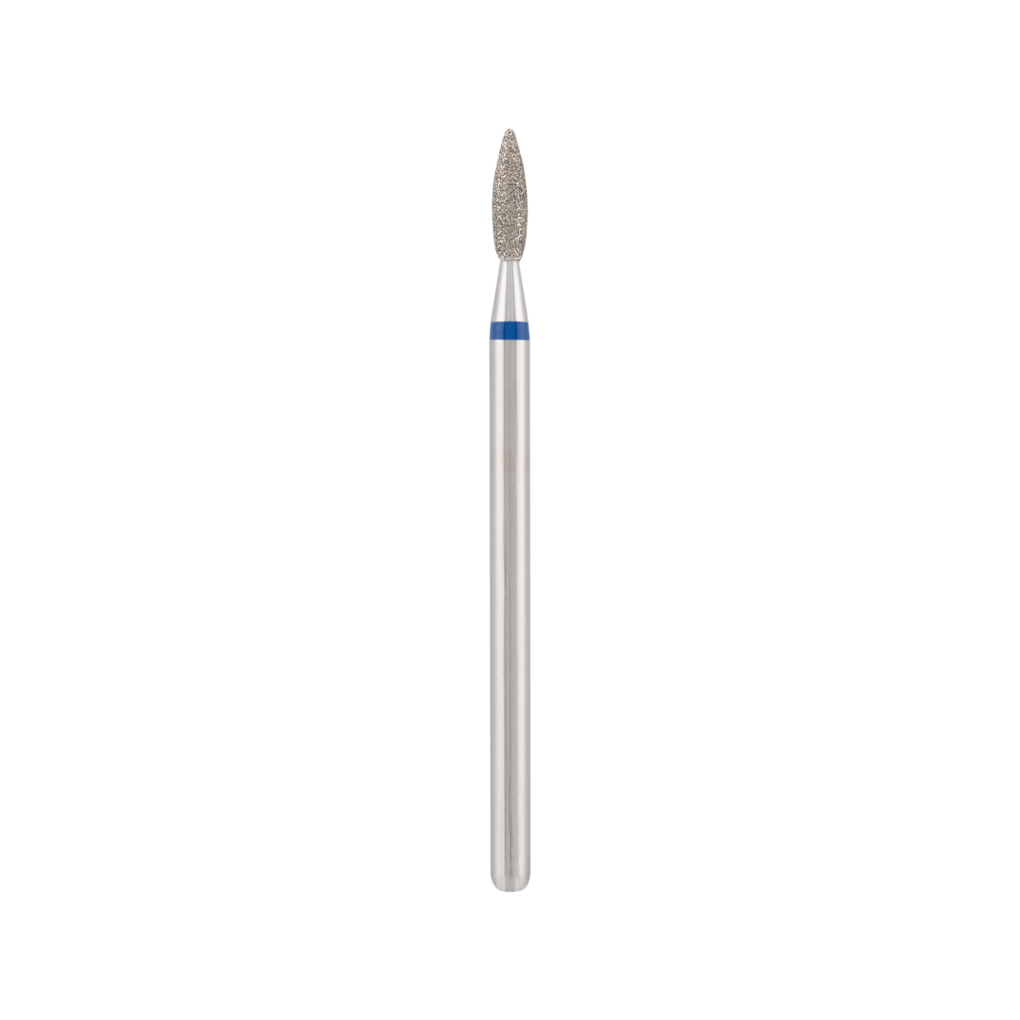 Divinity Diamond bit "flame" safe blue, L- 8,0 mm., Ø2,1 mm.