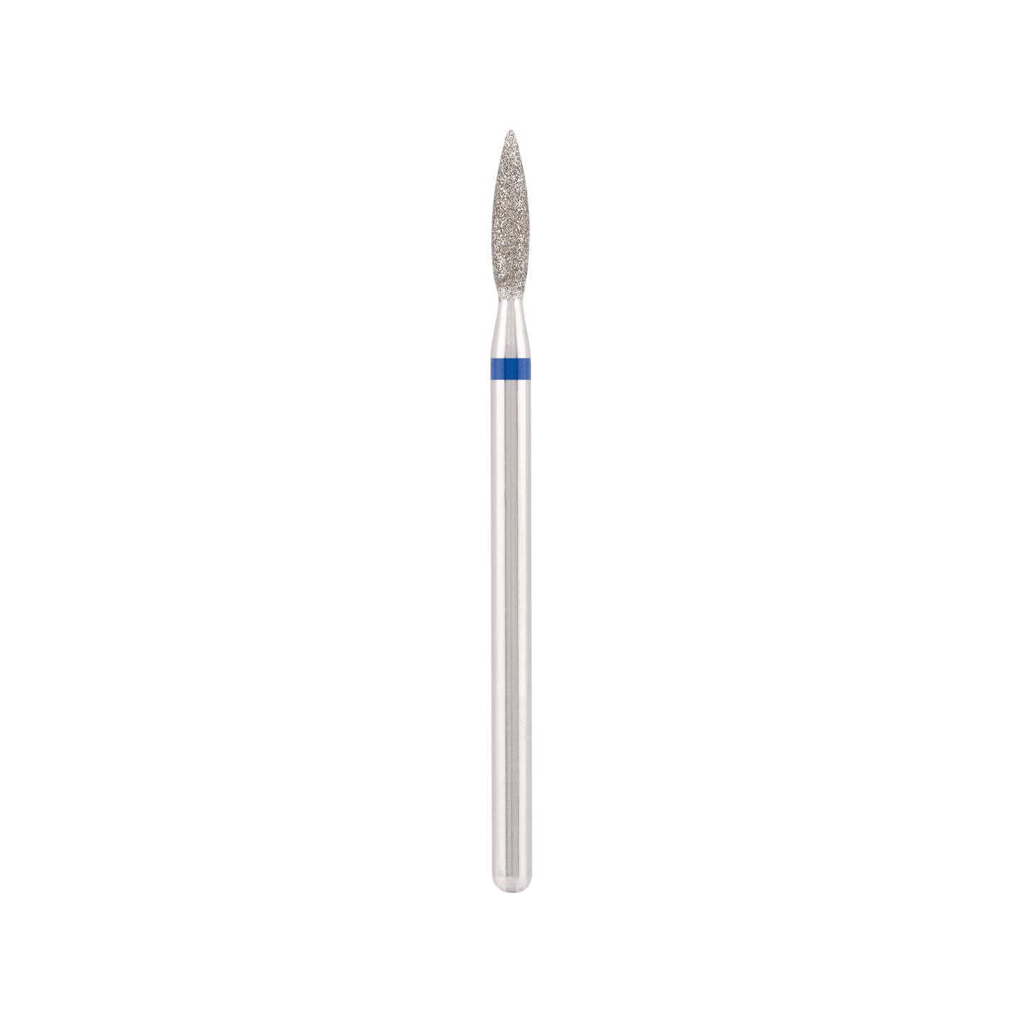 Divinity Diamond bit "flame" safe blue, L- 8,0 mm., Ø2,3 mm.