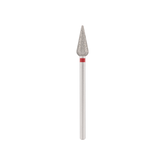 Divinity Diamond bit "sharp drop" red, L- 12,0 mm., Ø5,0 mm.