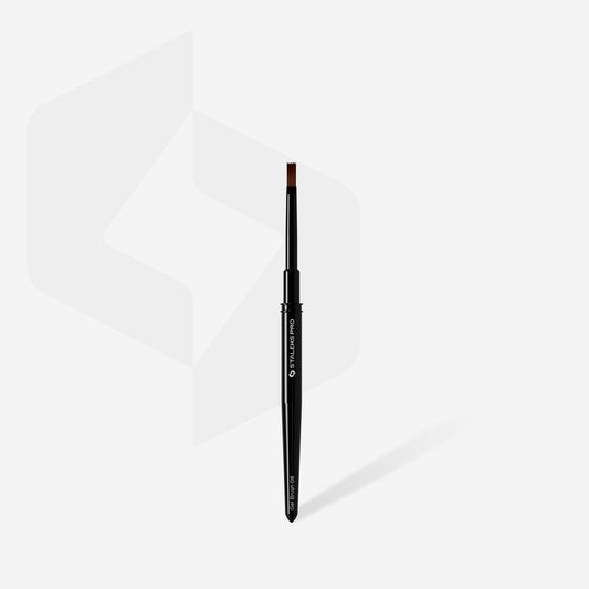STALEKS Straight brush for gel EXPERT width 6 mm / length 10 mm