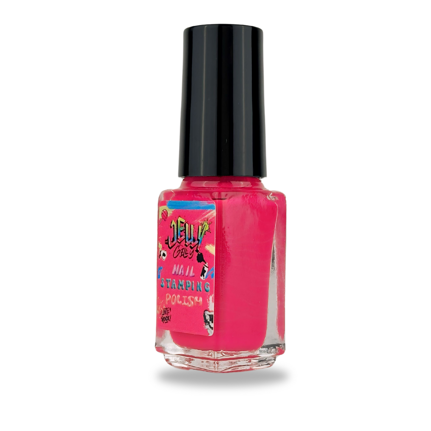 Stamping polish JELLY GELLY Pink