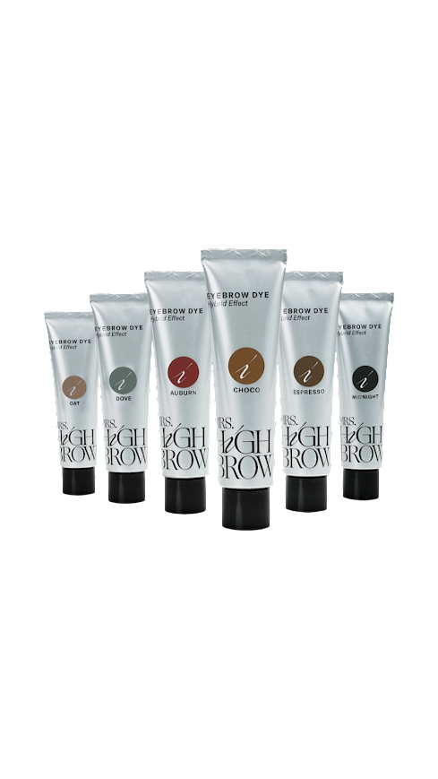 Mrs.Highbrow Hybrid Dye Auburn – Professional Hybrid Brow Tint
