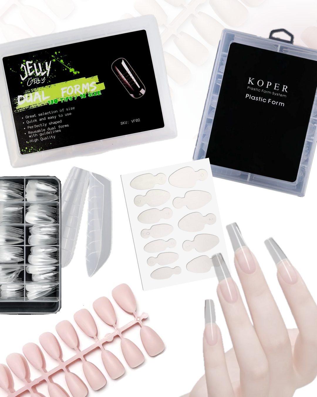 Dual Forms for Nail Extensions: Fast, Easy and Professional Nail Building