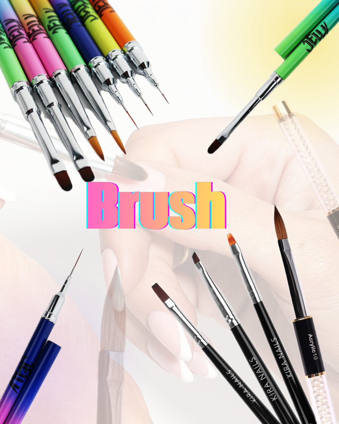 👉 Nail Brushes