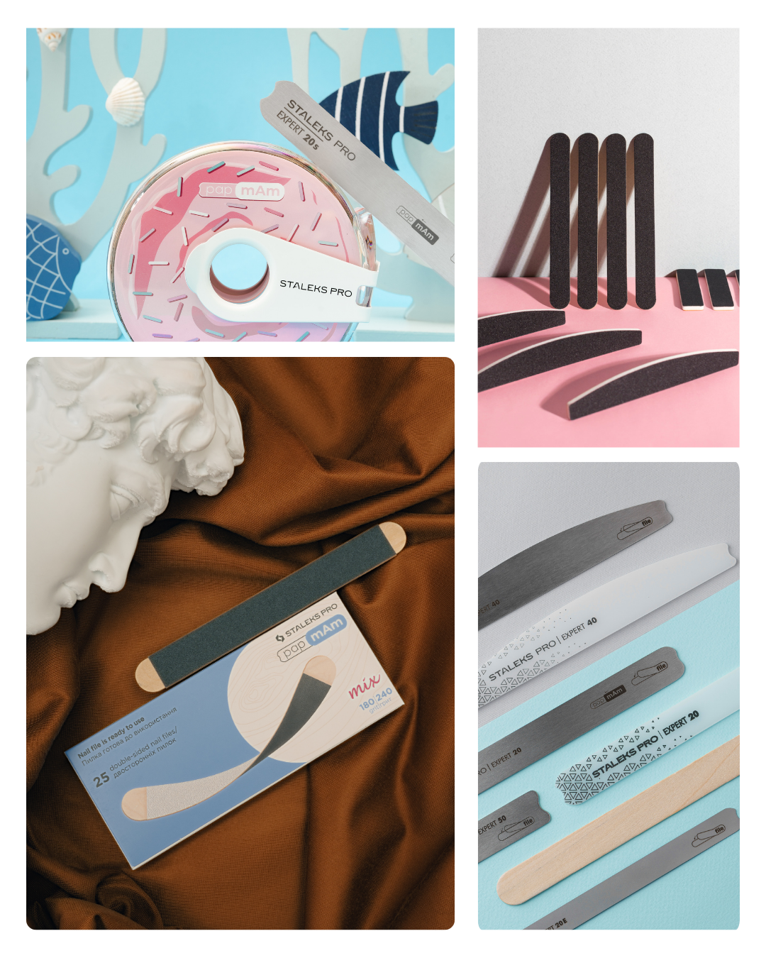 Nail Files, Bases and Disposable Files