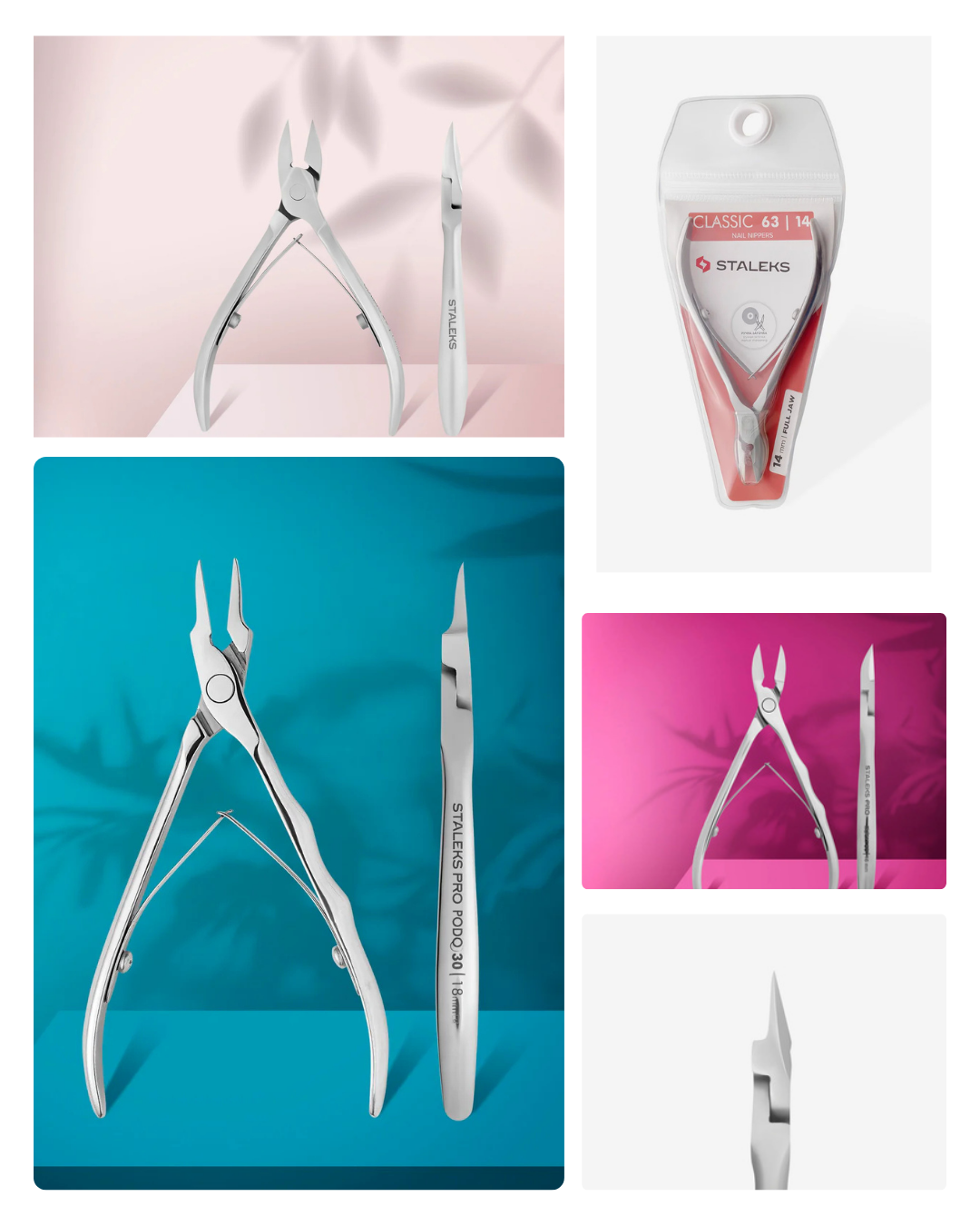 Professional Staleks Pro Nail Nippers