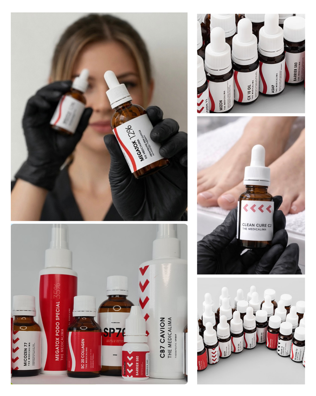 Professional Pedicure Liquids