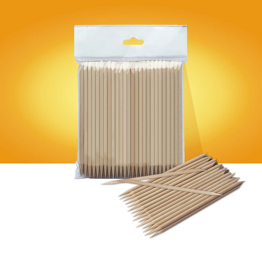 Orange stick EXPERT wooden 150 mm (100 pcs)