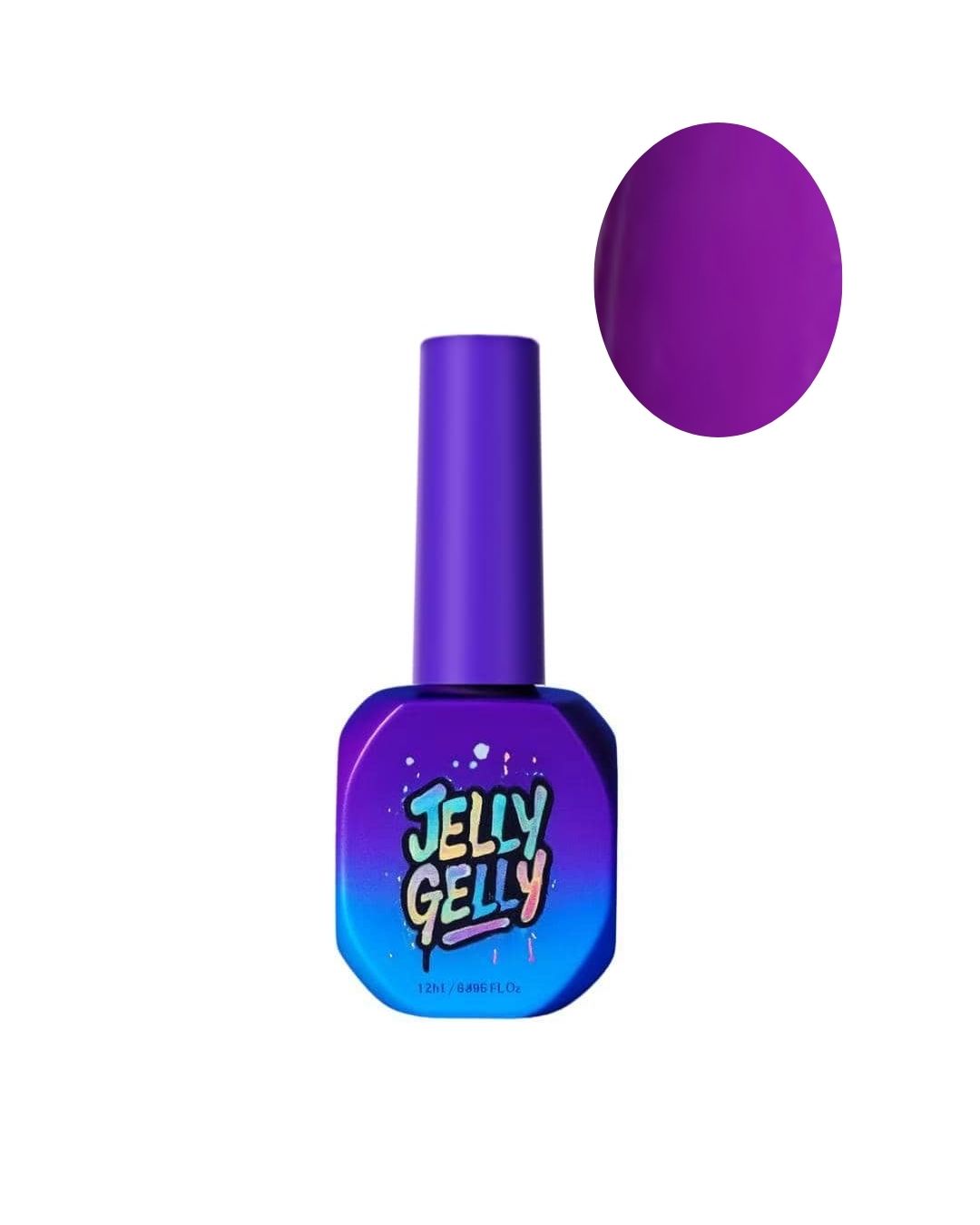 Gel Polish Jelly Gelly Purple Storm TPO Free 12ml [JGP061]