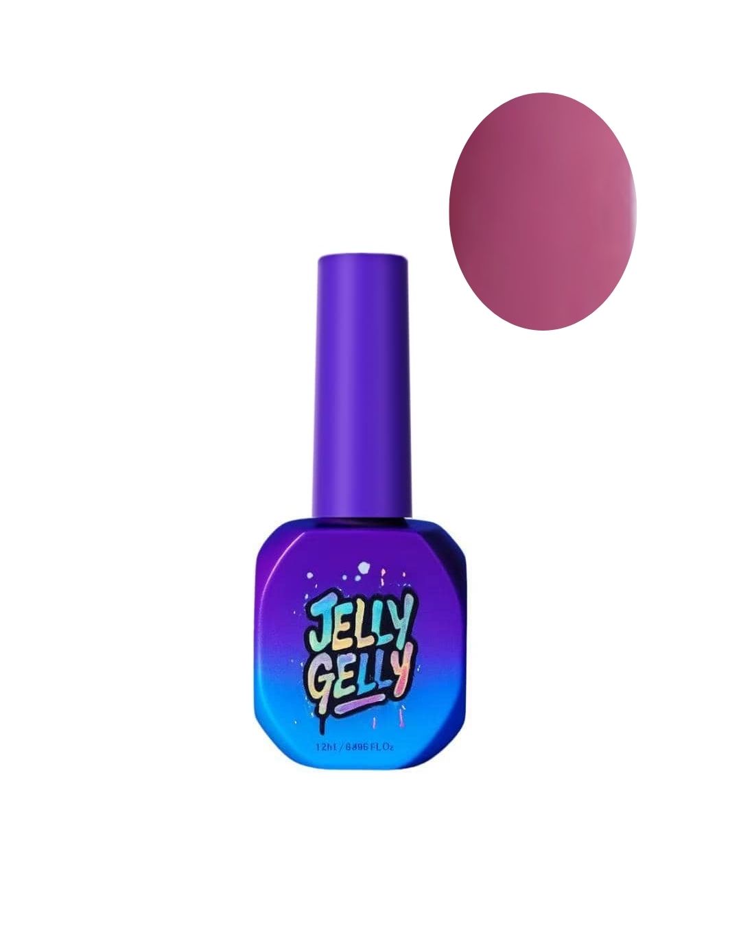 Gel Polish Jelly Gelly Soft Rose TPO Free 12ml [JGP062]