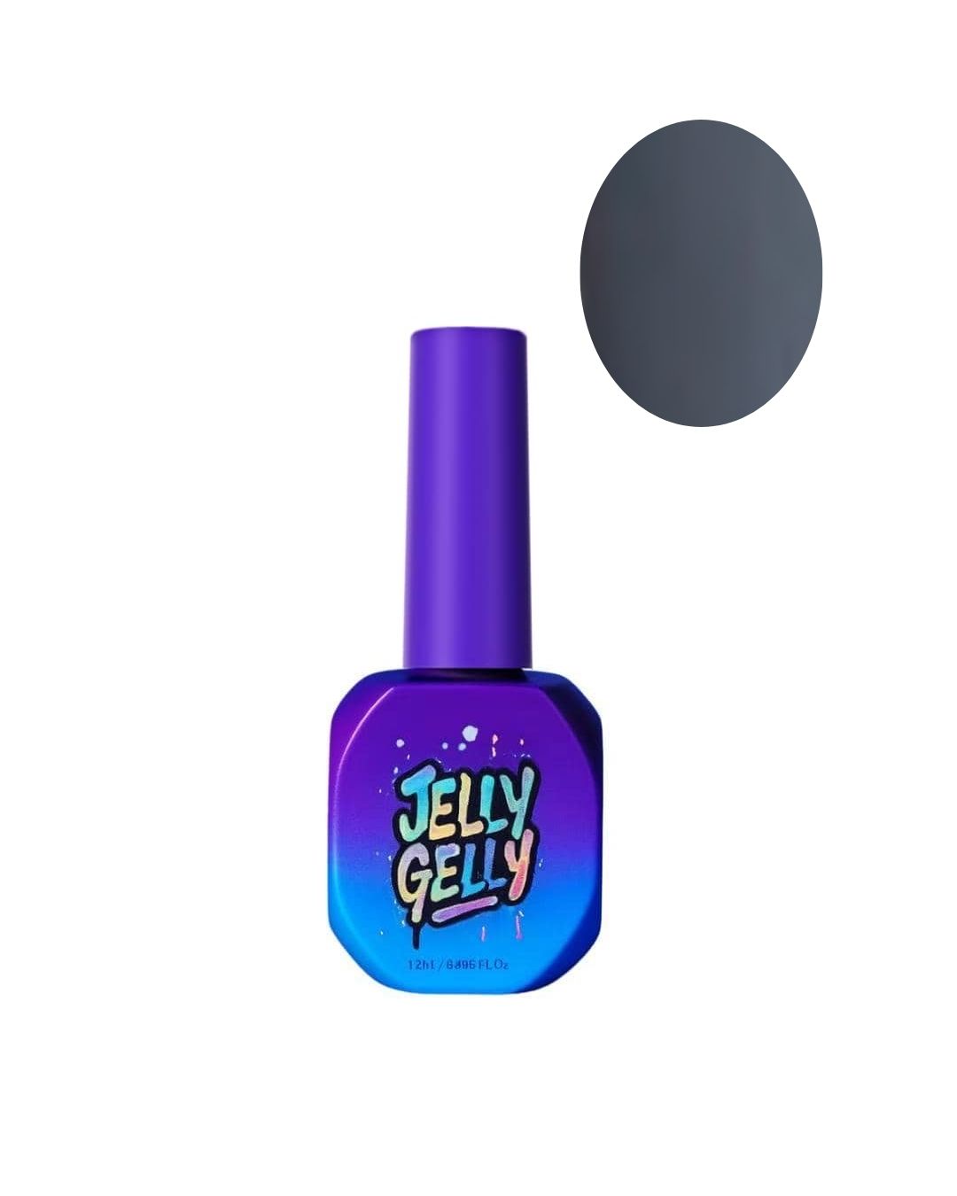 Gel Polish Jelly Gelly Dark Fog TPO Free 12ml [JGP081]