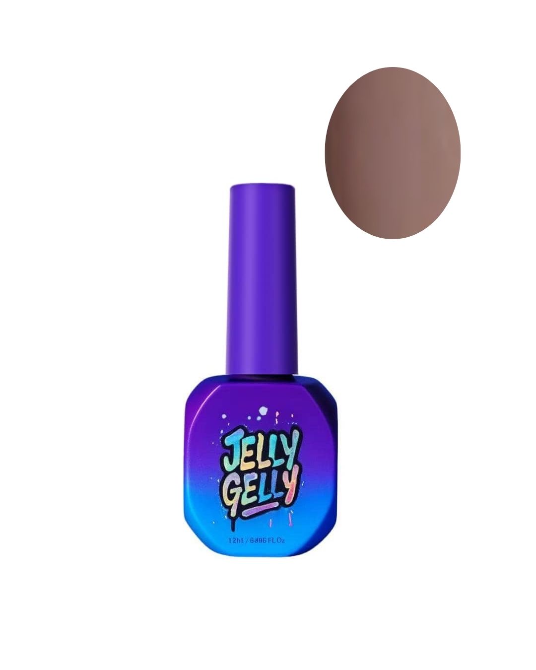 Gel Polish Jelly Gelly Milk Cocoa TPO Free 12ml [JGP082]