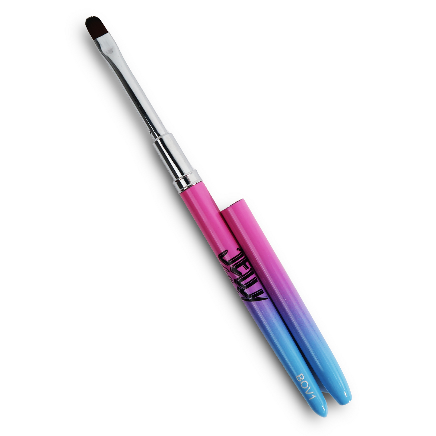 Jelly Gelly Oval Acrylic/Polygel Brush – short hair