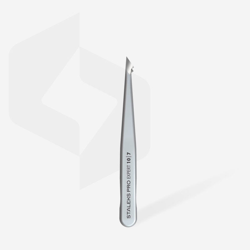 Eyebrow tweezers EXPERT 10 TYPE 7 (pointed slant)