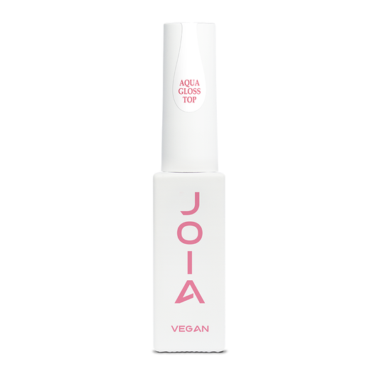 JOIA vegan Aqua Gloss Clear Top