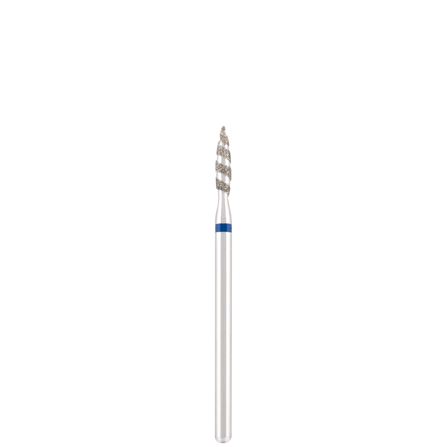 Divinity  Diamond bit "tornado" blue, L- 10,0 mm., Ø2,3 mm.