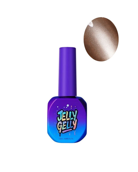 Jelly Gelly Champagne Silk Cat Eye Gel Polish 12ml TPO/HEMA Free (GGP13)