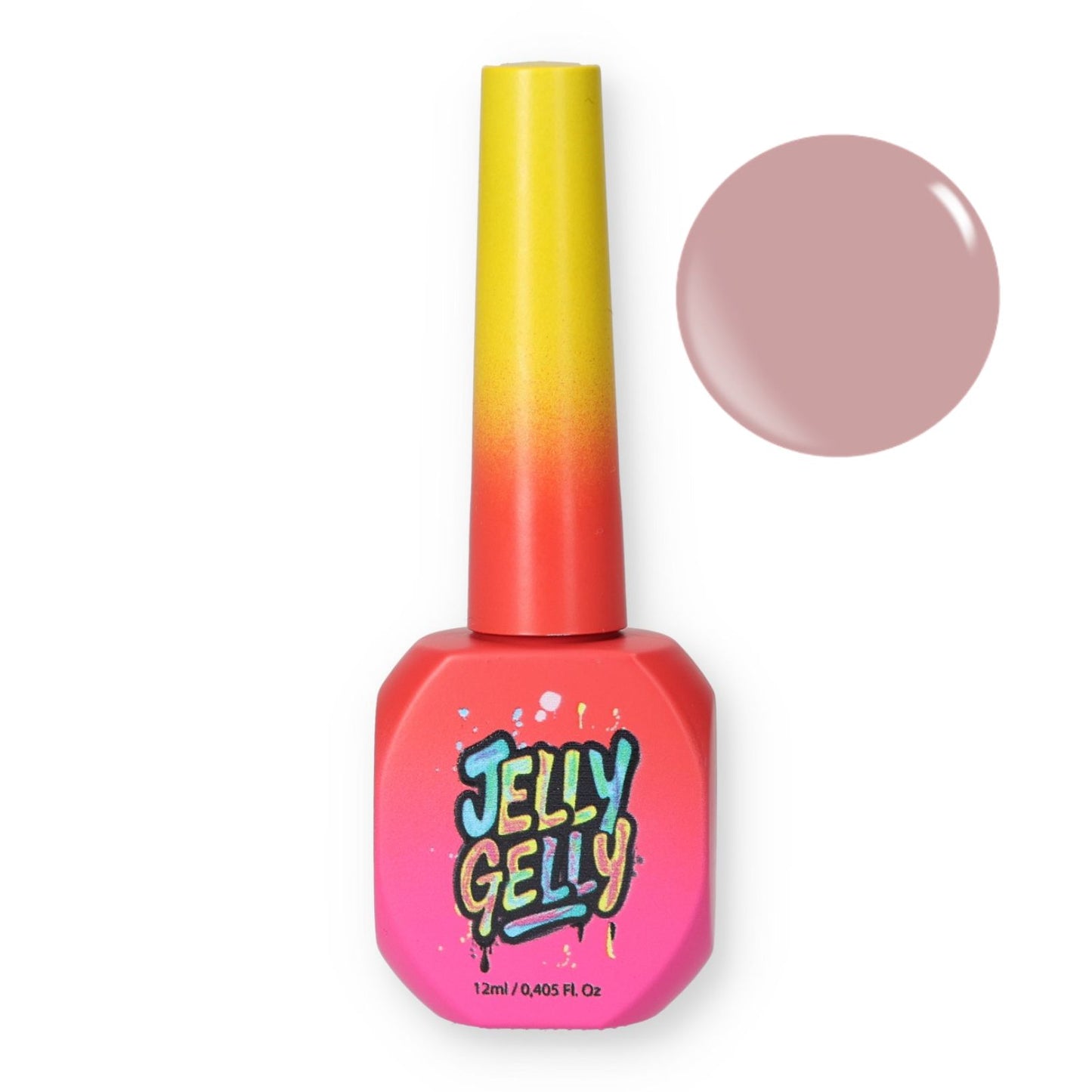 Jelly Gelly Hard Base Rosy Pink With Vitamins 12ml