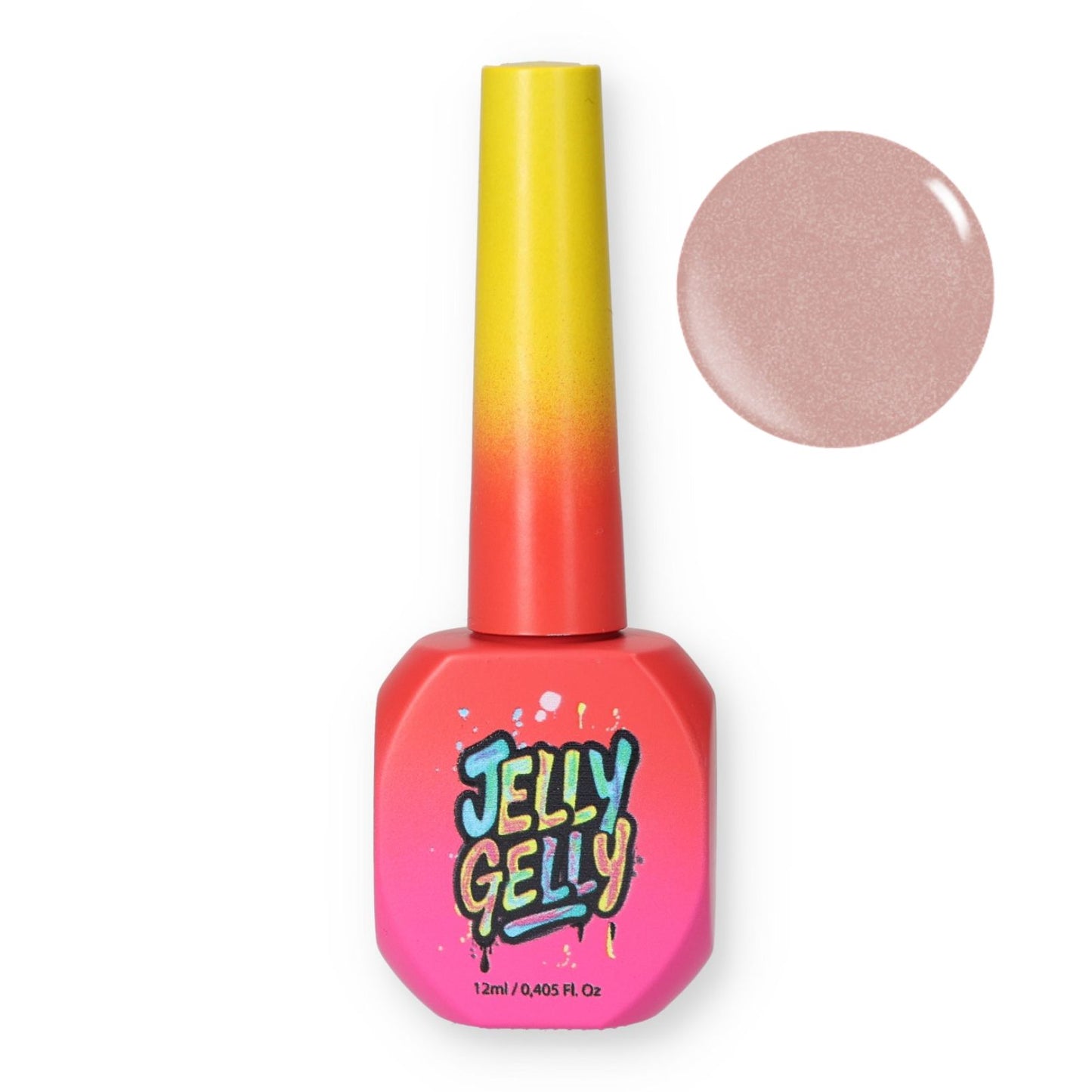 Jelly Gelly Hard Base Nude Shimmer 12ml