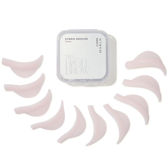Mrs.Highbrow Hybrid Shields – Professional Silicone Lash Lift Shields