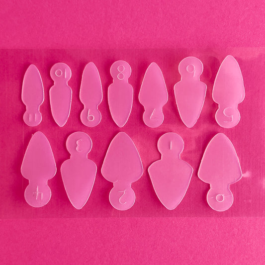 Jelly Gelly silicone pads for dual forms Shape Nr. 3