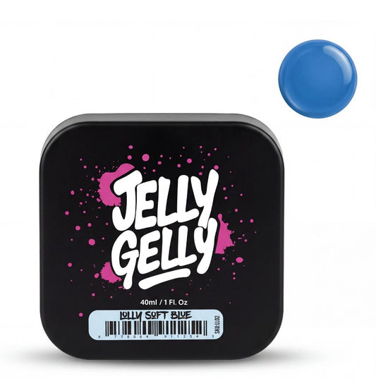 Lolly Gel Jelly Gelly Glass Effect Blue TPO Free 40ml [LL02]