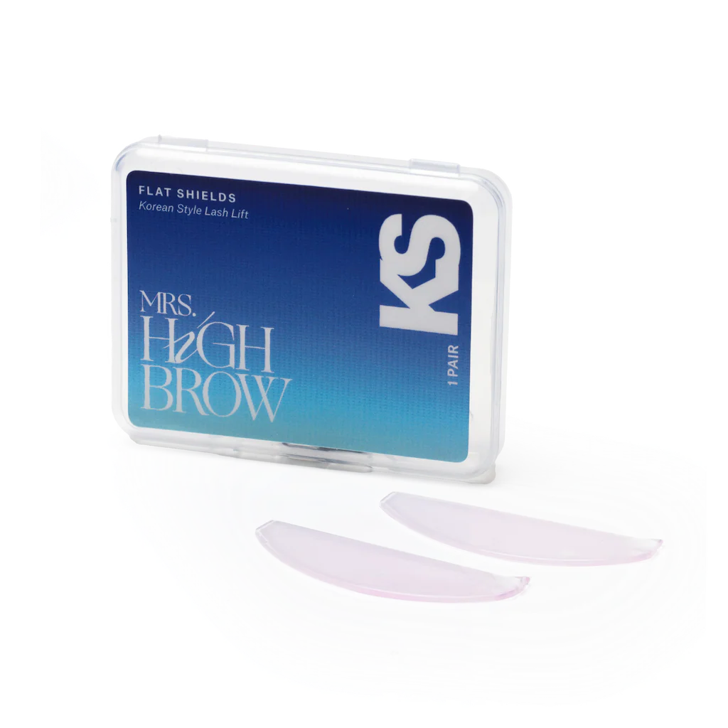 Mrs.Highbrow Korean Flat Shields – Professional Silicone Lash Lift Shields