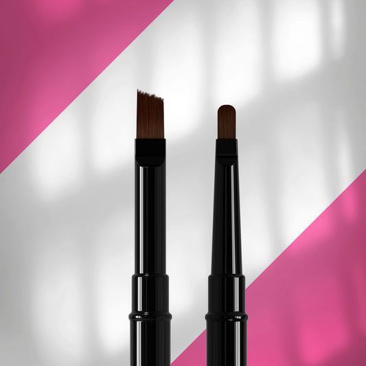 STALEKS Double-ended brush EXPERT for gel 7 mm / for gel 9 mm