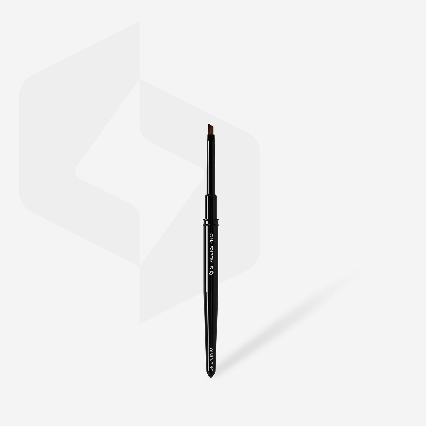 STALEKS Angled brush for gel EXPERT width 4 mm / length 7 mm