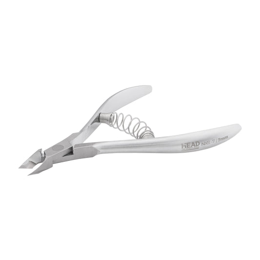 HEAD Professional cuticle nippers X-line 7 (spiral spring), L-110mm, blades 7 mm