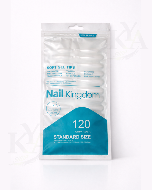 Nail Kingdom Soft Gel Tips – 120 pcs