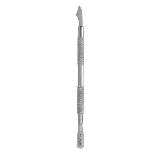 HEAD Professional cuticle pusher X-line, Working parts: narrow spatula - hatchet