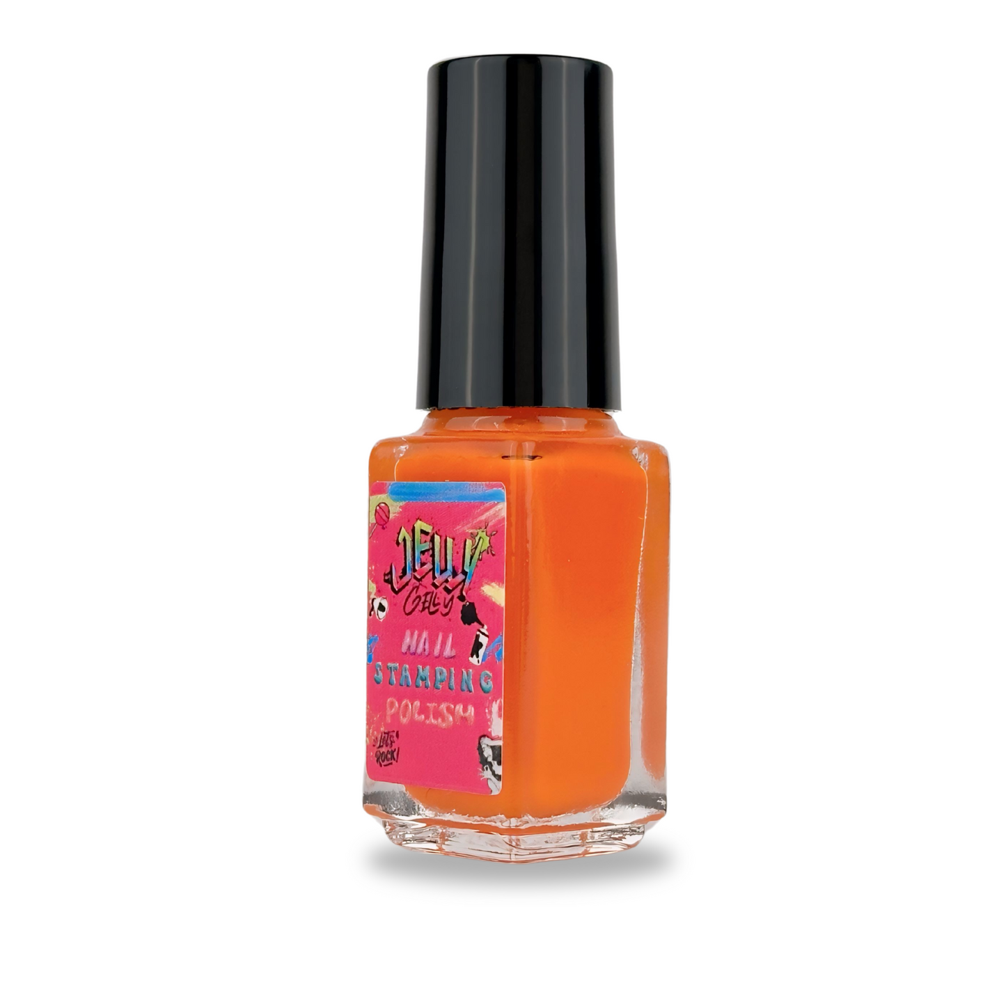 Stamping polish JELLY GELLY Orange