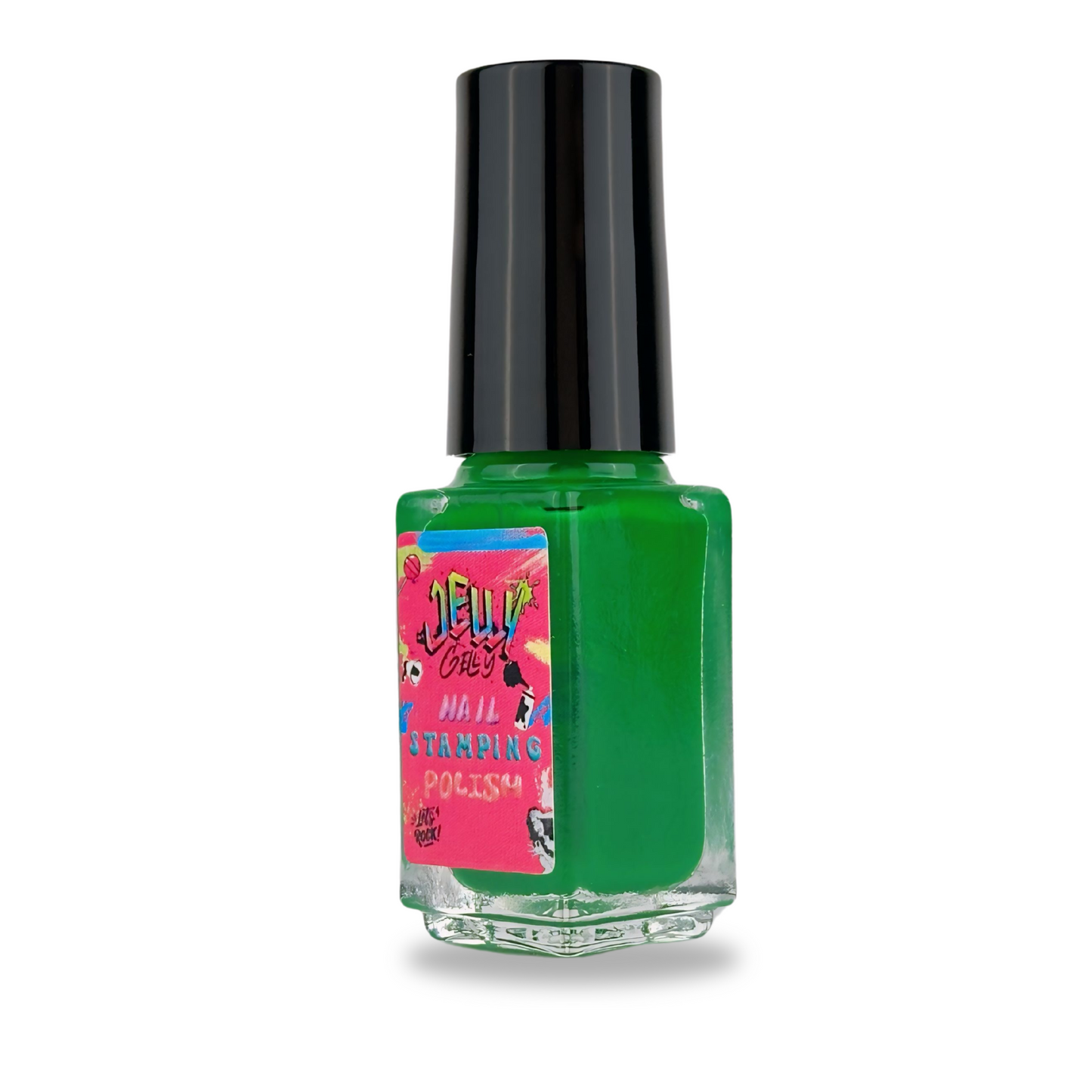 Stamping polish JELLY GELLY Green