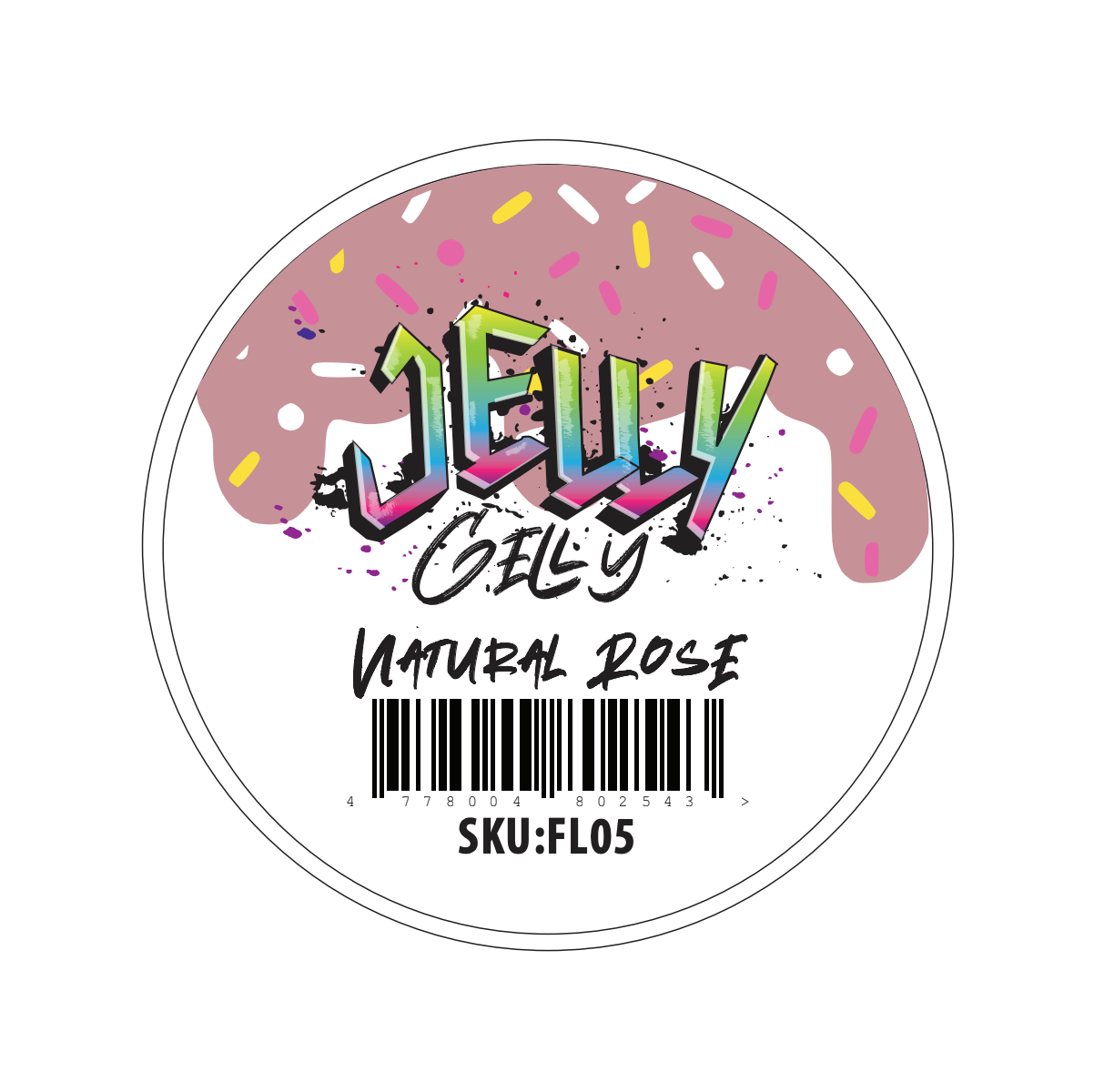 Jelly Gelly Self Leveling Gel Fluffy Natural Rose 40ml