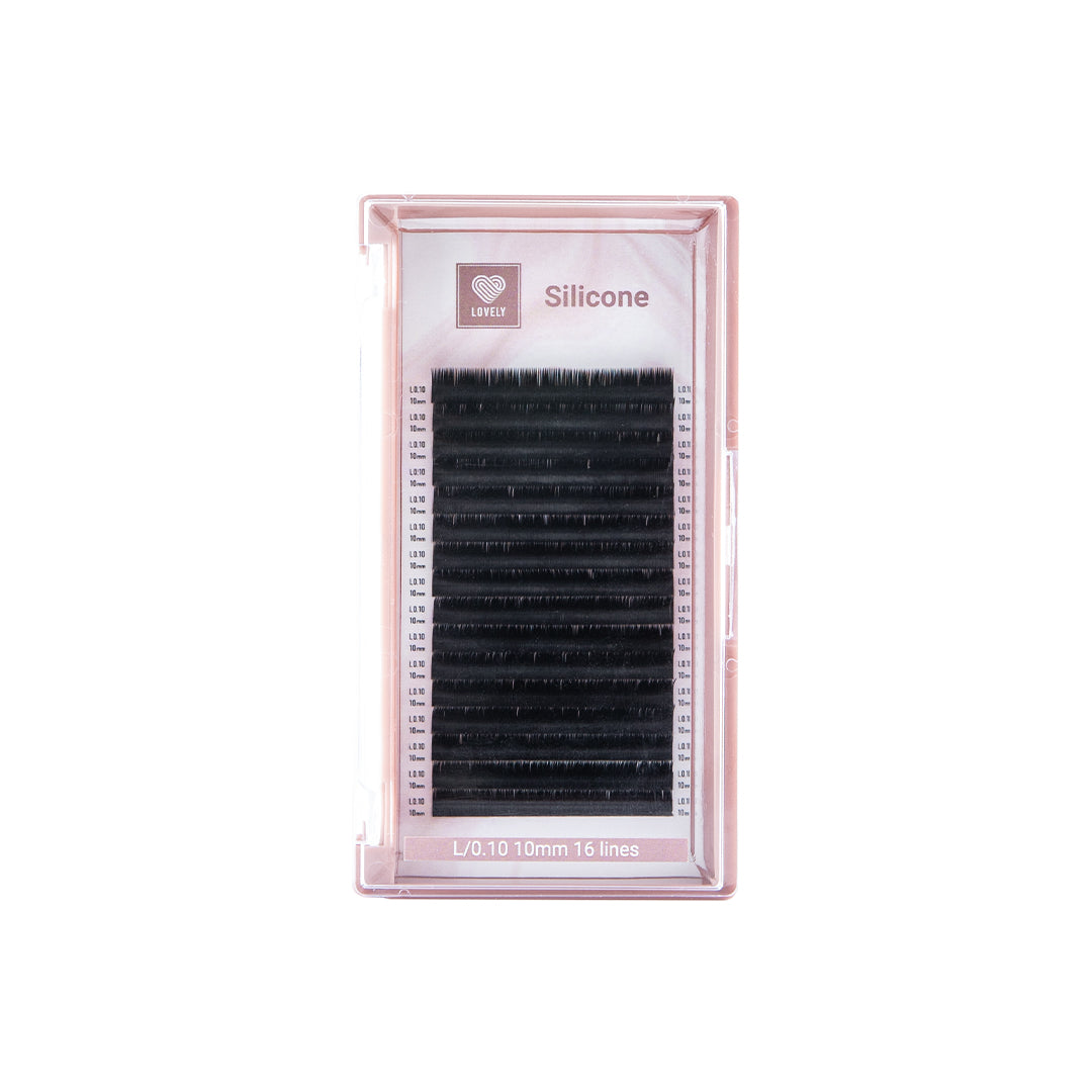 Eyelashes LOVELY Silicone 16 lines