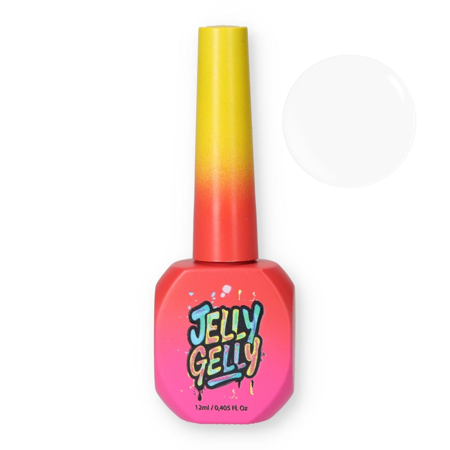 Jelly Gelly Top Coat Milky 12ml (TC03)