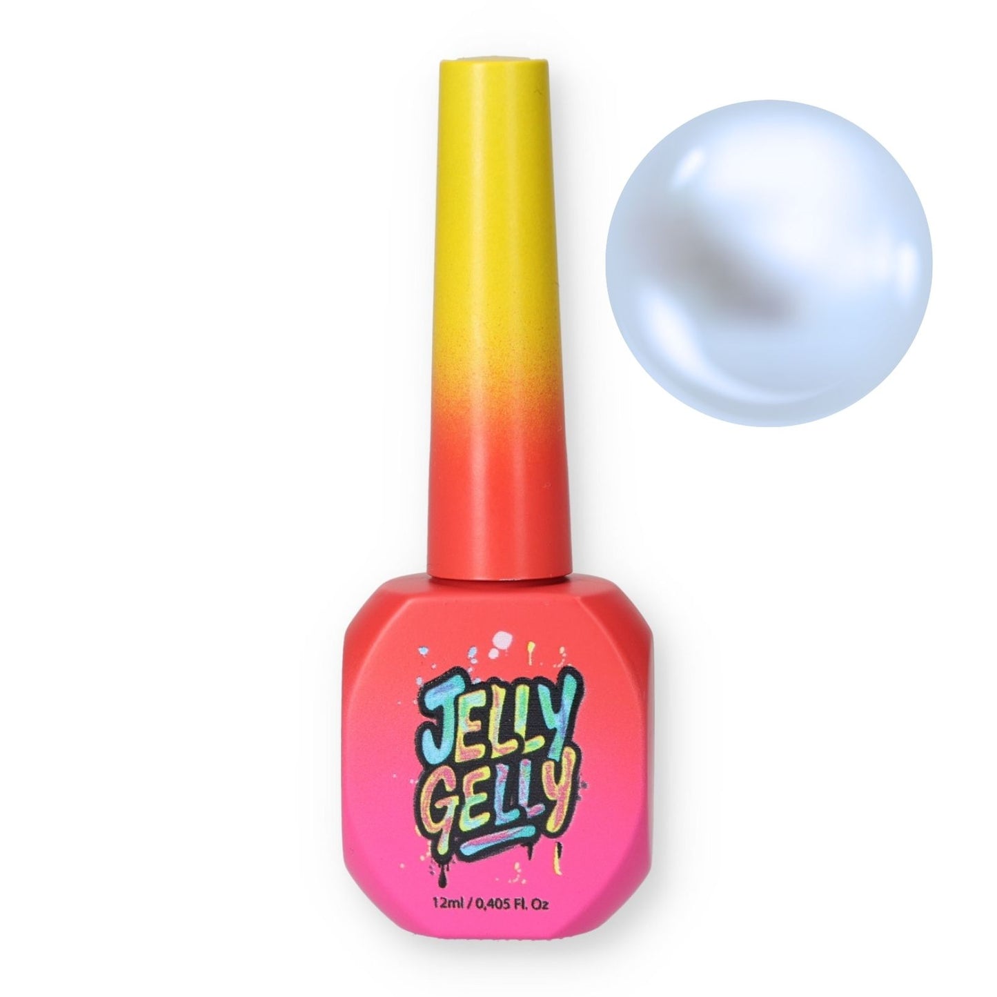 Jelly Gelly Top Coat Blue Pearl 12ml TPO/HEMA Free (TC08)