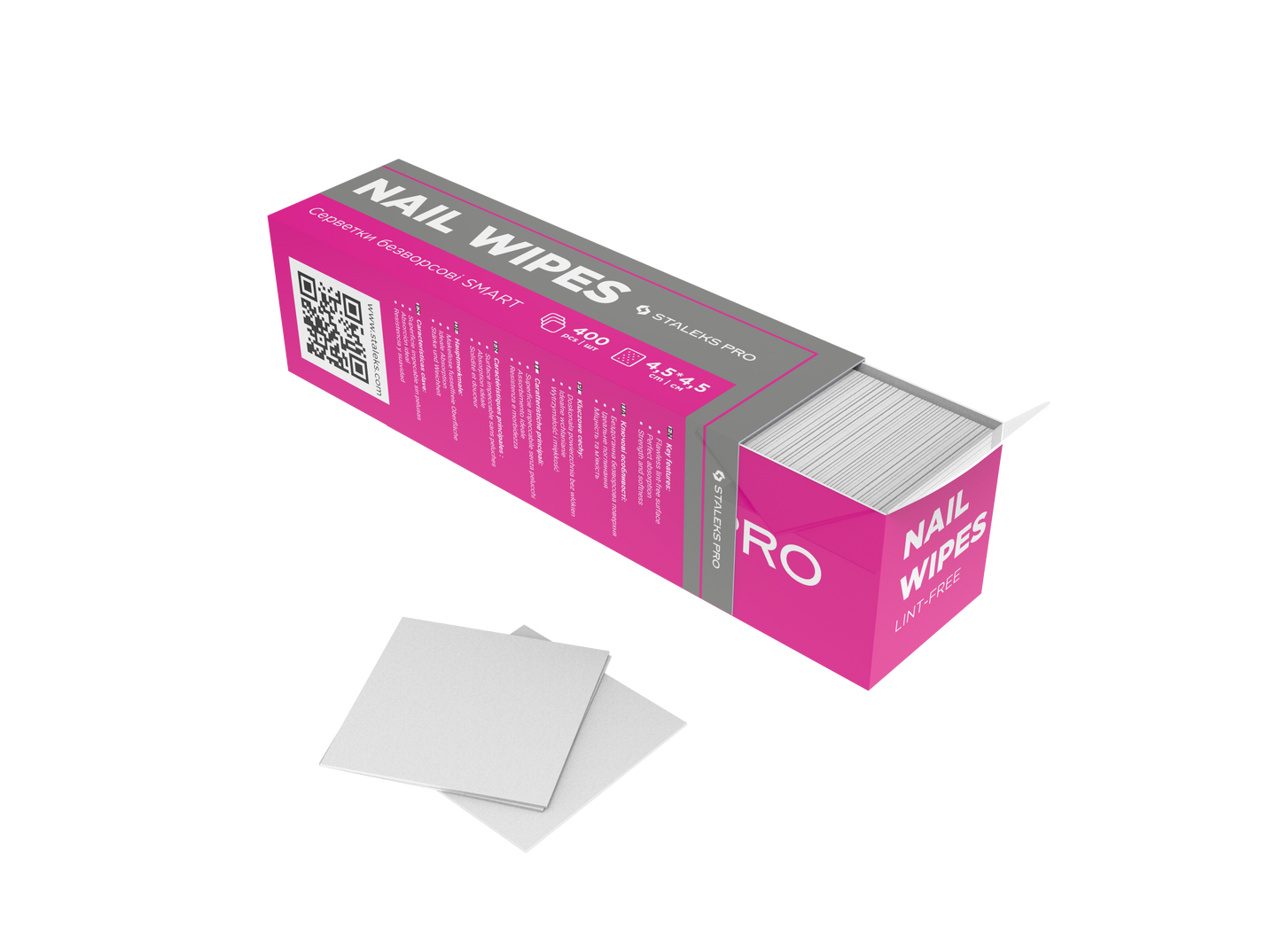 Lint-free wipes SMART (400 pcs)