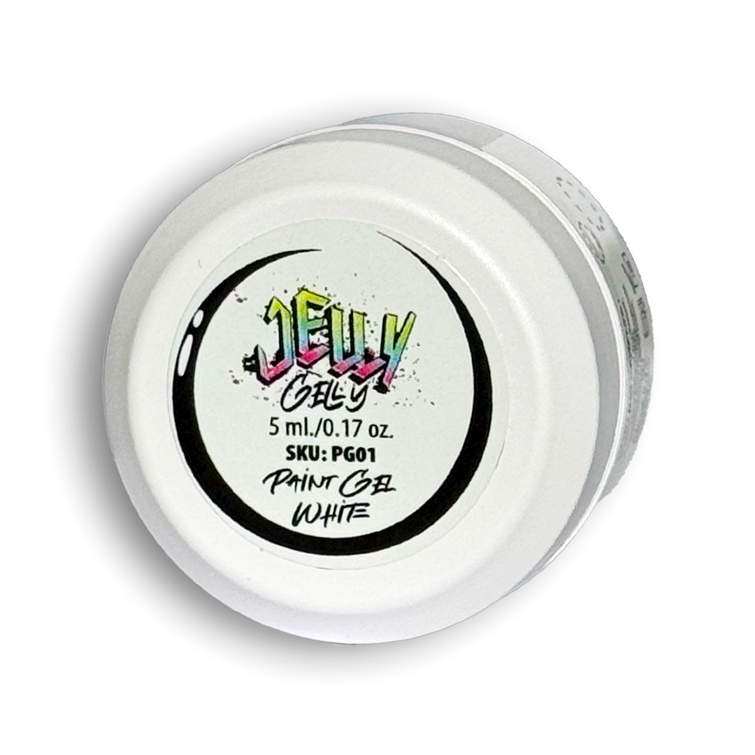 Jelly Gelly paint gel White 5ml