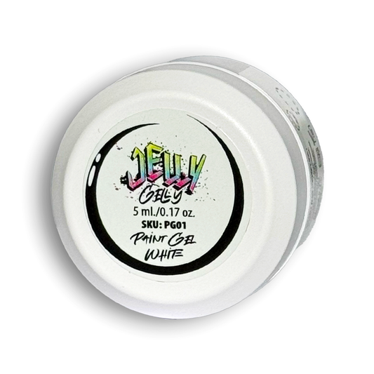 Jelly Gelly paint gel White 5ml