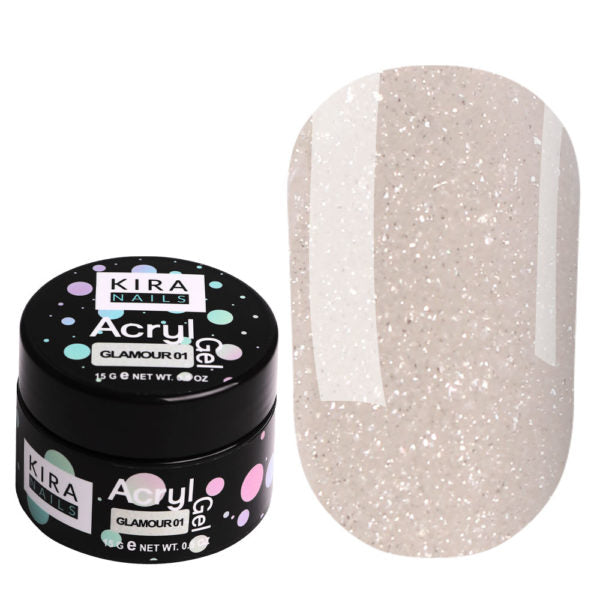 Kira Nails Acryl Gel Glamour 01