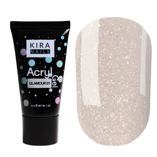 Kira Nails Acryl Gel Glamour 01