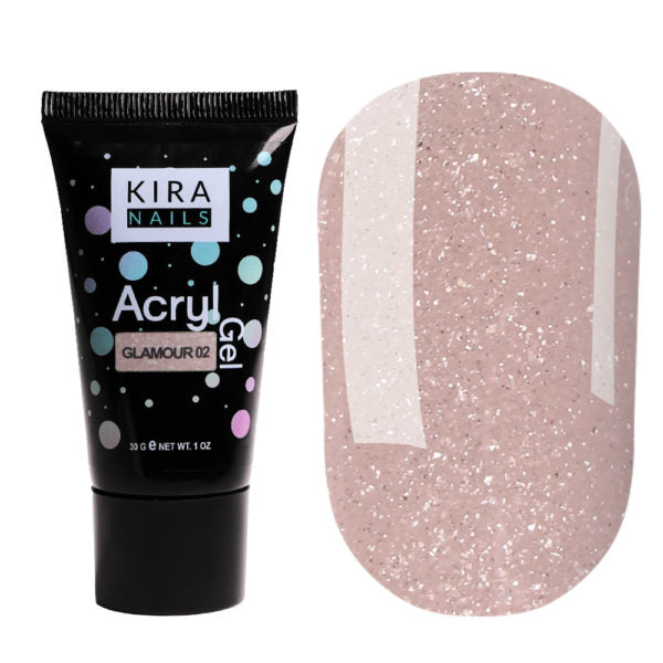 Kira Nails Acryl Gel Glamour 02