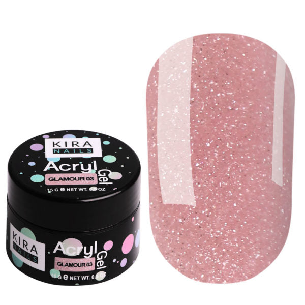 Kira Nails Acryl Gel Glamour 03