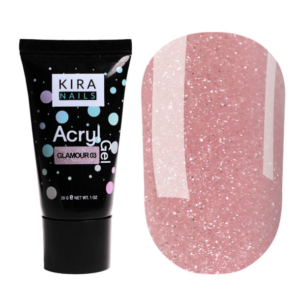 Kira Nails Acryl Gel Glamour 03